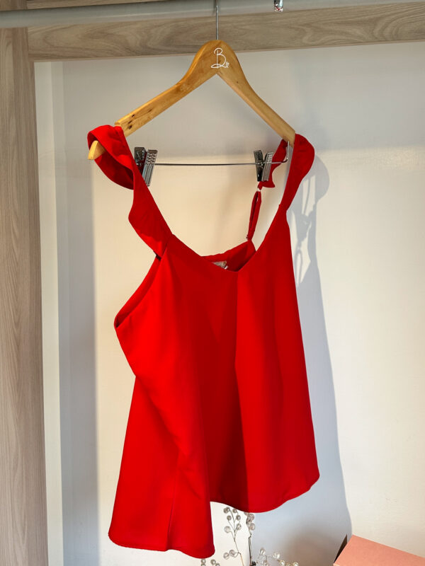 Blusa Suavidad Encantadora Roja