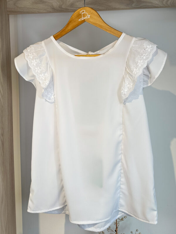 Blusa Blanca Melodía - Imagen 3