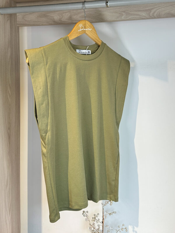 Blusa De Algodón Ginebra Verde