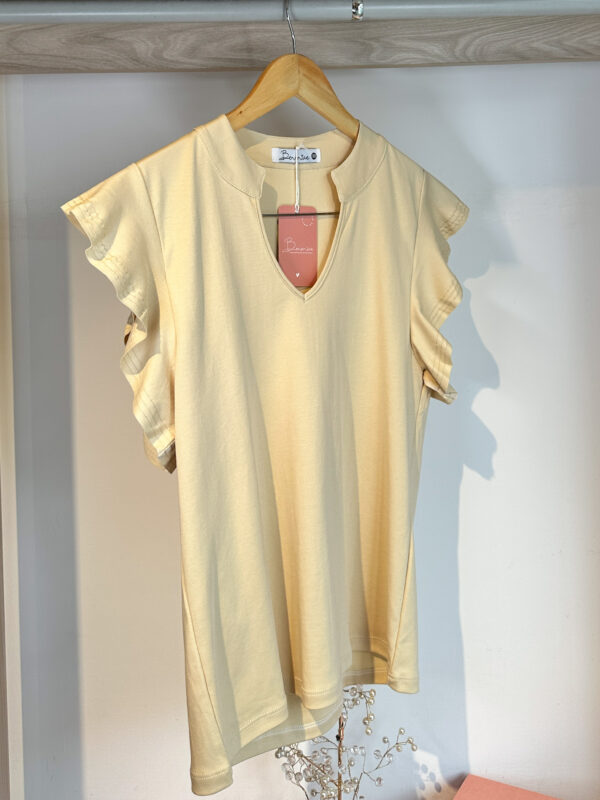 Blusa De Algodón Galilea Beige