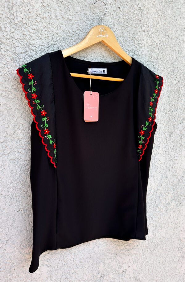 Blusa Rocio Negra