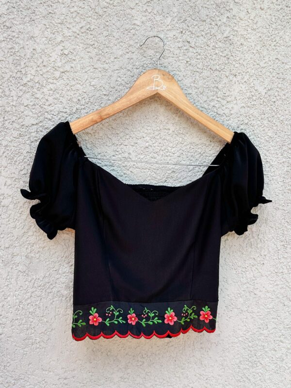 Blusa Cariño Negra