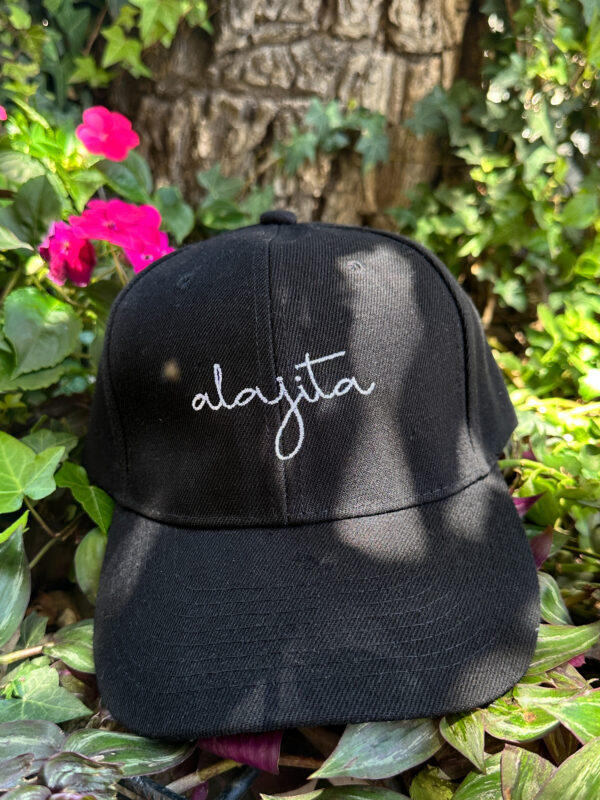 Gorra alajita negra