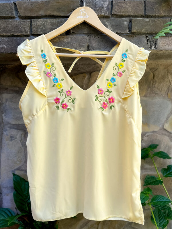 Blusa Amancaya Amarilla