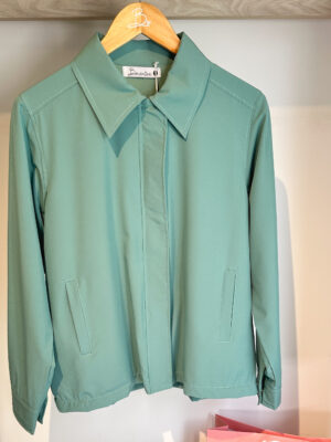 Chamarra Impermeable Verde